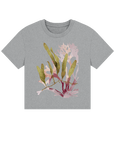 Athletic Grey Printed T-shirt Front