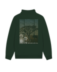 Evergreen Printed Sweater Back
