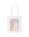 White Printed Bag Front