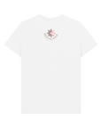 White Printed T-shirt Back