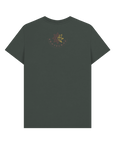 Dark Grey Printed T-shirt Back