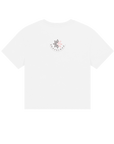 White Printed T-shirt Back