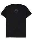 Black Recycled Printed T-Shirt Back