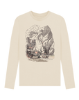 Oat Printed Long Sleeve T Shirt Front