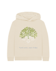 Oat Printed Kids Hoodie Front