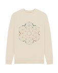 Oat Printed Sweater Front
