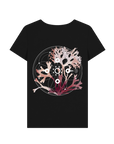 Black Printed T-shirt Back