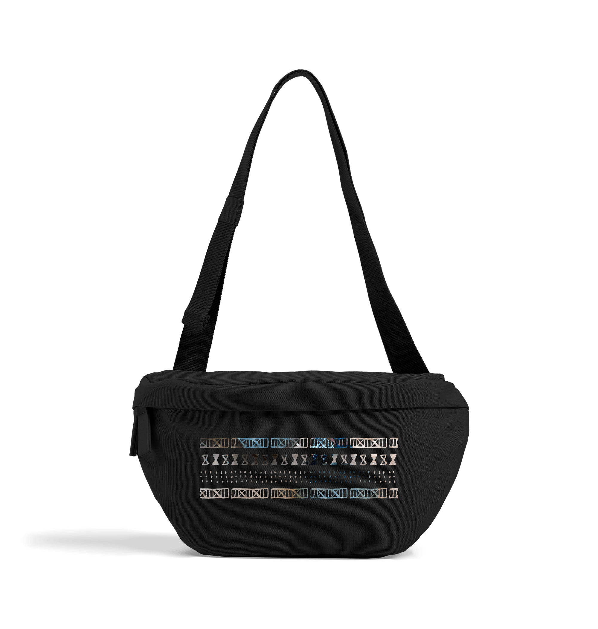 Black Heat Transfer Bag Front