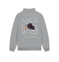 Athletic Grey Printed Sweater