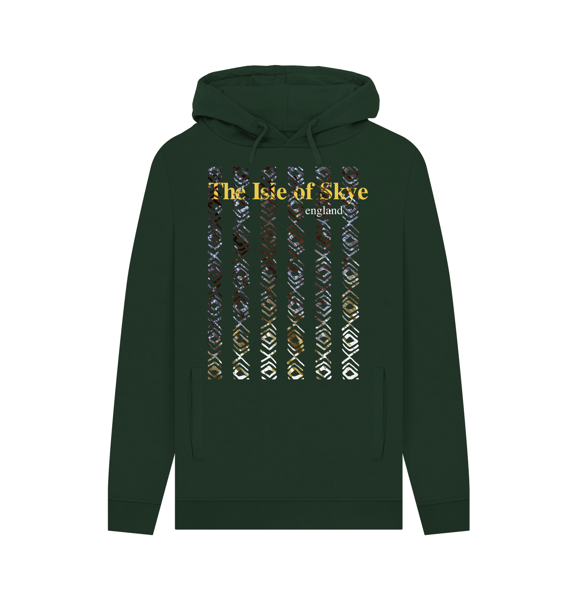 Evergreen Printed Hoody Front