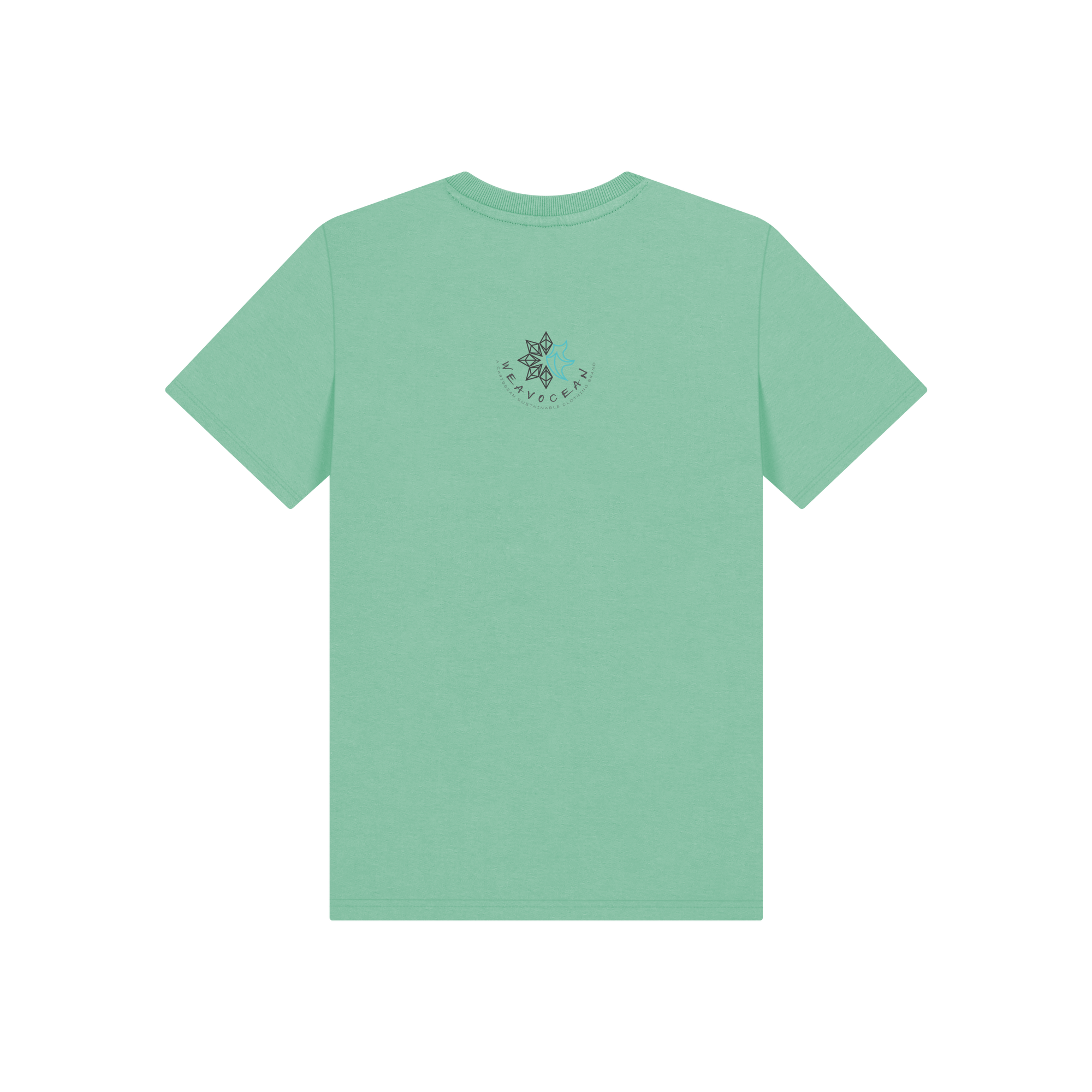 Peppermint Printed Kids T-Shirt Back