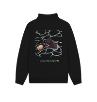 Black Printed Sweater