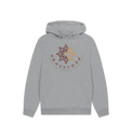 Athletic Grey Printed Hoody