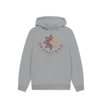 Athletic Grey Printed Hoody