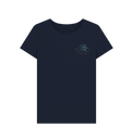 Navy Blue Printed T-shirt