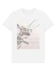 White Printed T-shirt Front