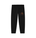 Black Printed Womens Joggers