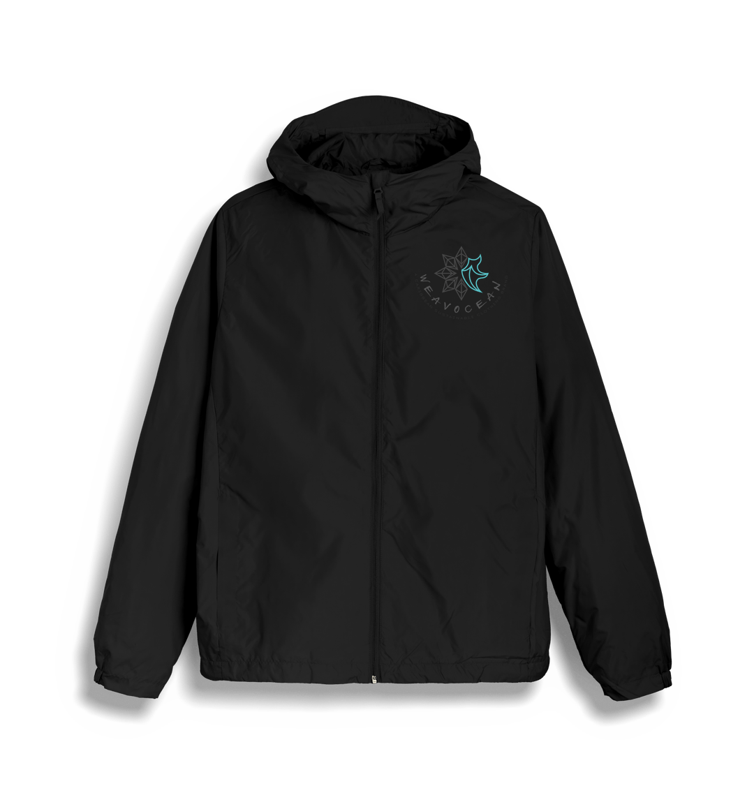 Black JELLY FISHY RAIN JACKET