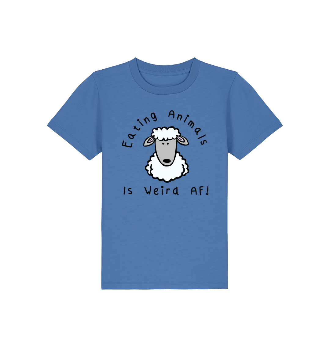 Bright Blue EATING KID TEE