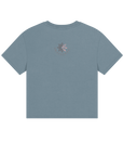Stone Blue Printed T-shirt Back