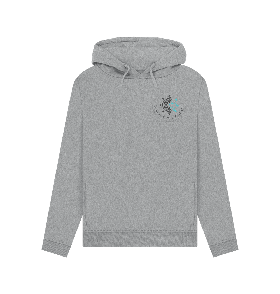 Light Heather Printed Hoody Front