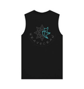 Black Printed Vest Top