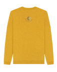 Sunflower Yellow Recycled Printed Sweater Back