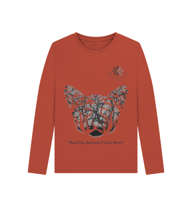 Rust FOREST L SLEEVE TEE