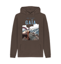Chocolate Printed Hoody