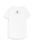 Arctic White Printed T-shirt Back
