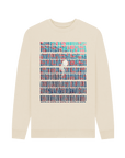 Oat Printed Sweater Front