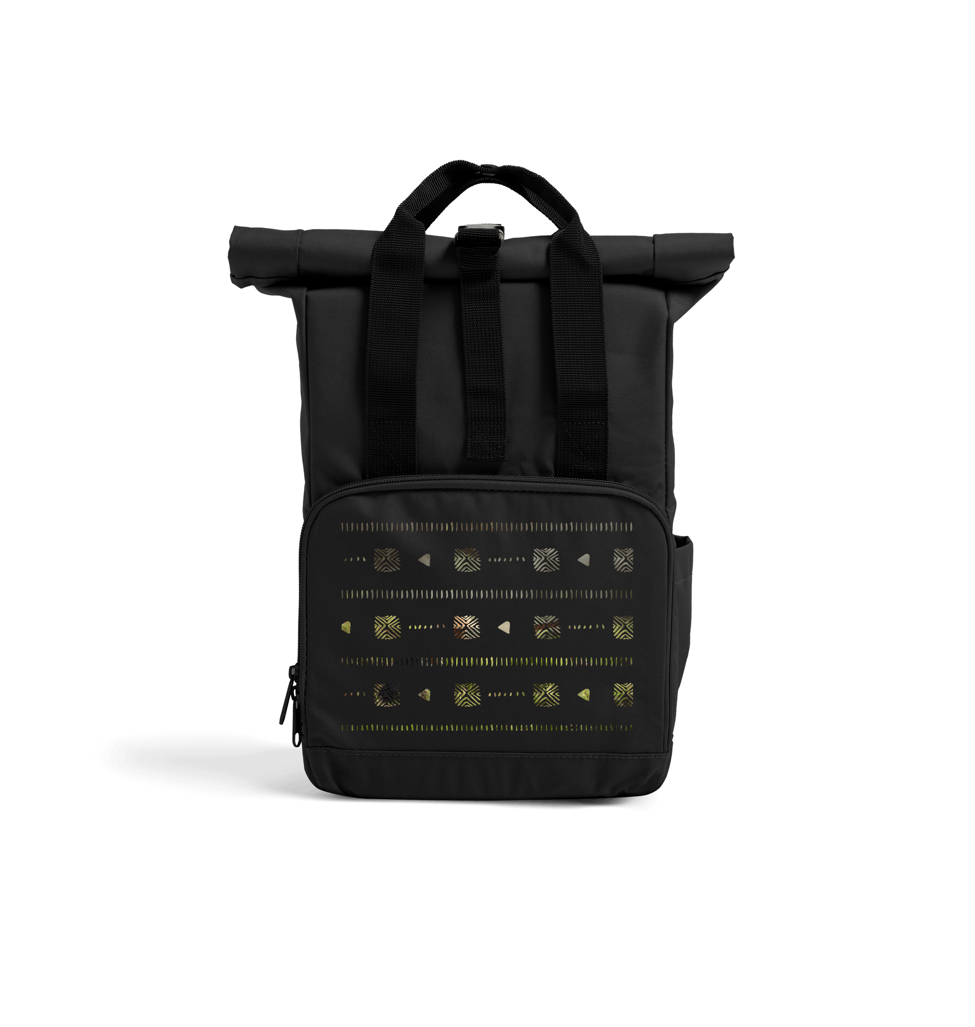 Black Heat Transfer Bag Front