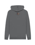 Slate Grey Printed Hoody Back