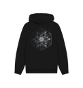 Black Printed Hoody