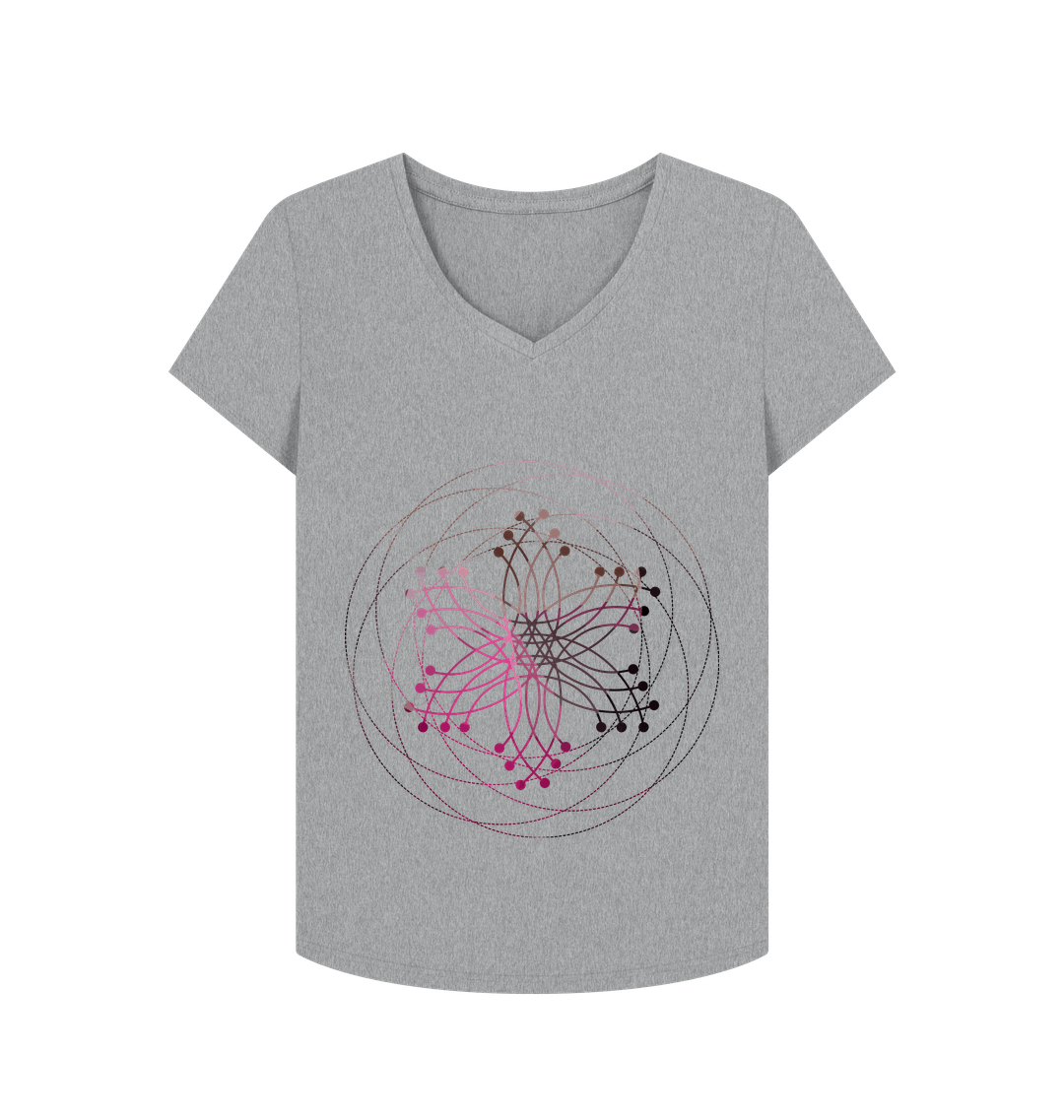 Athletic Grey Printed T-shirt