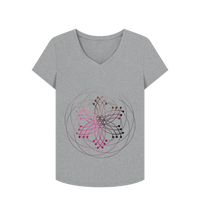Athletic Grey Printed T-shirt