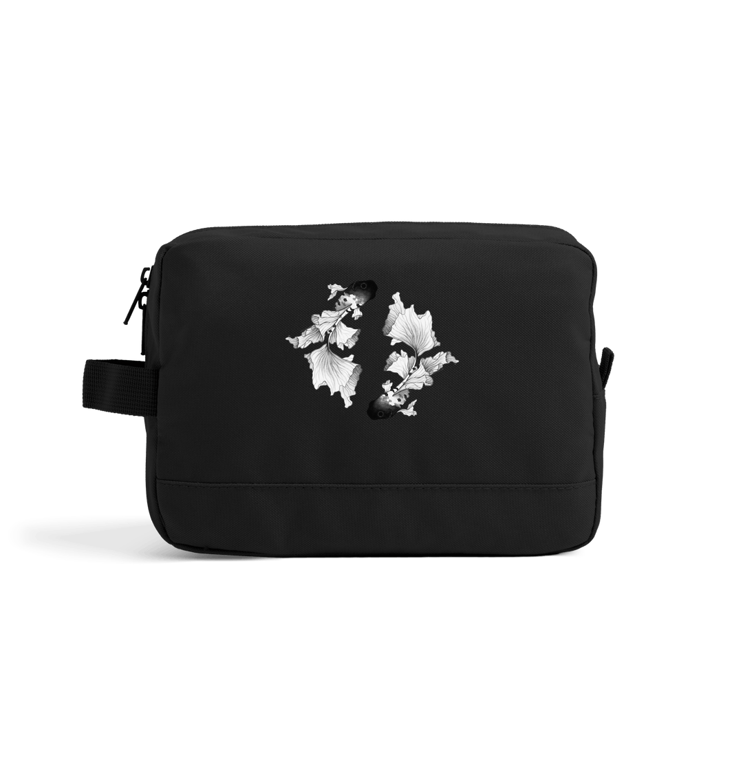 Black KOI WASH BAG