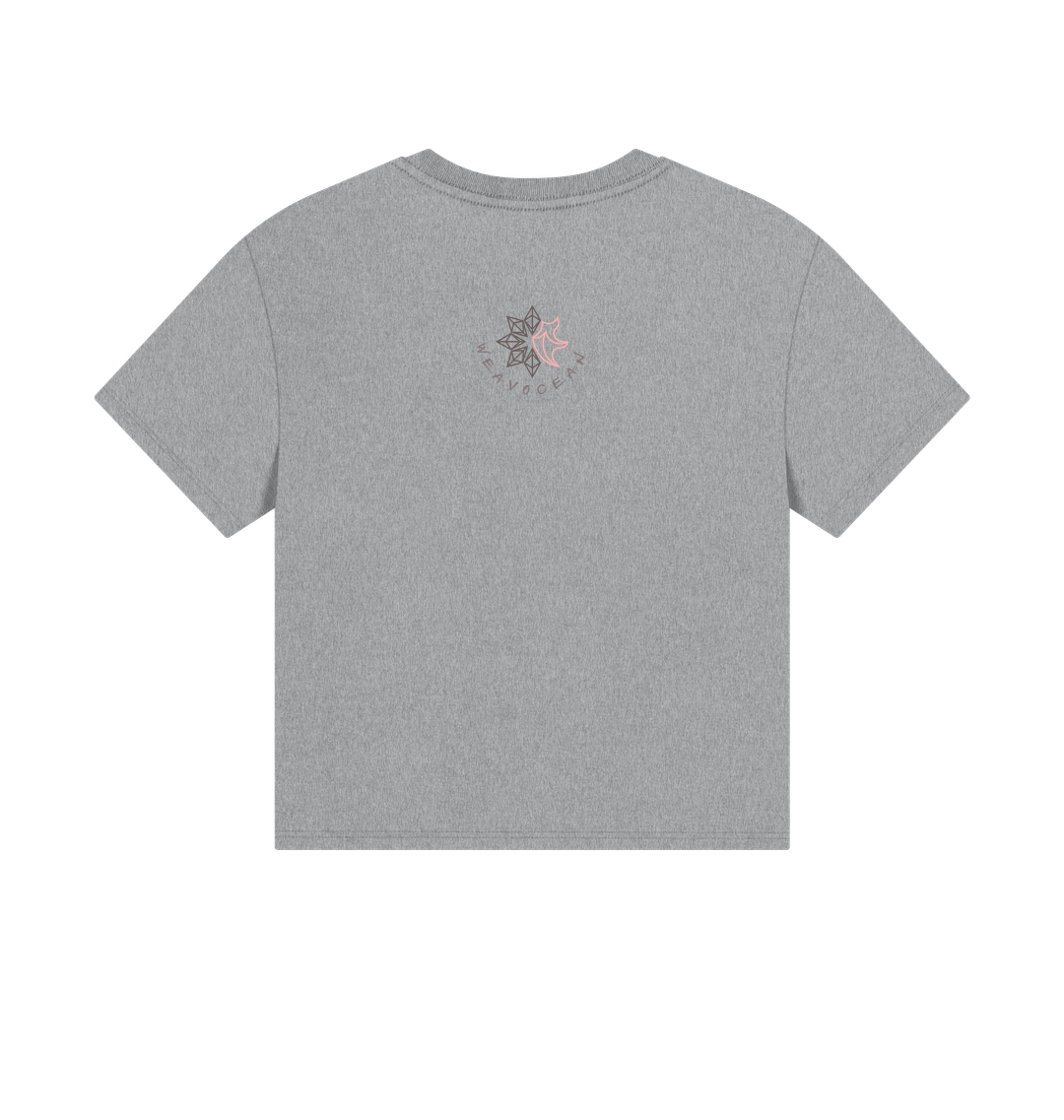 Athletic Grey Printed T-shirt Back
