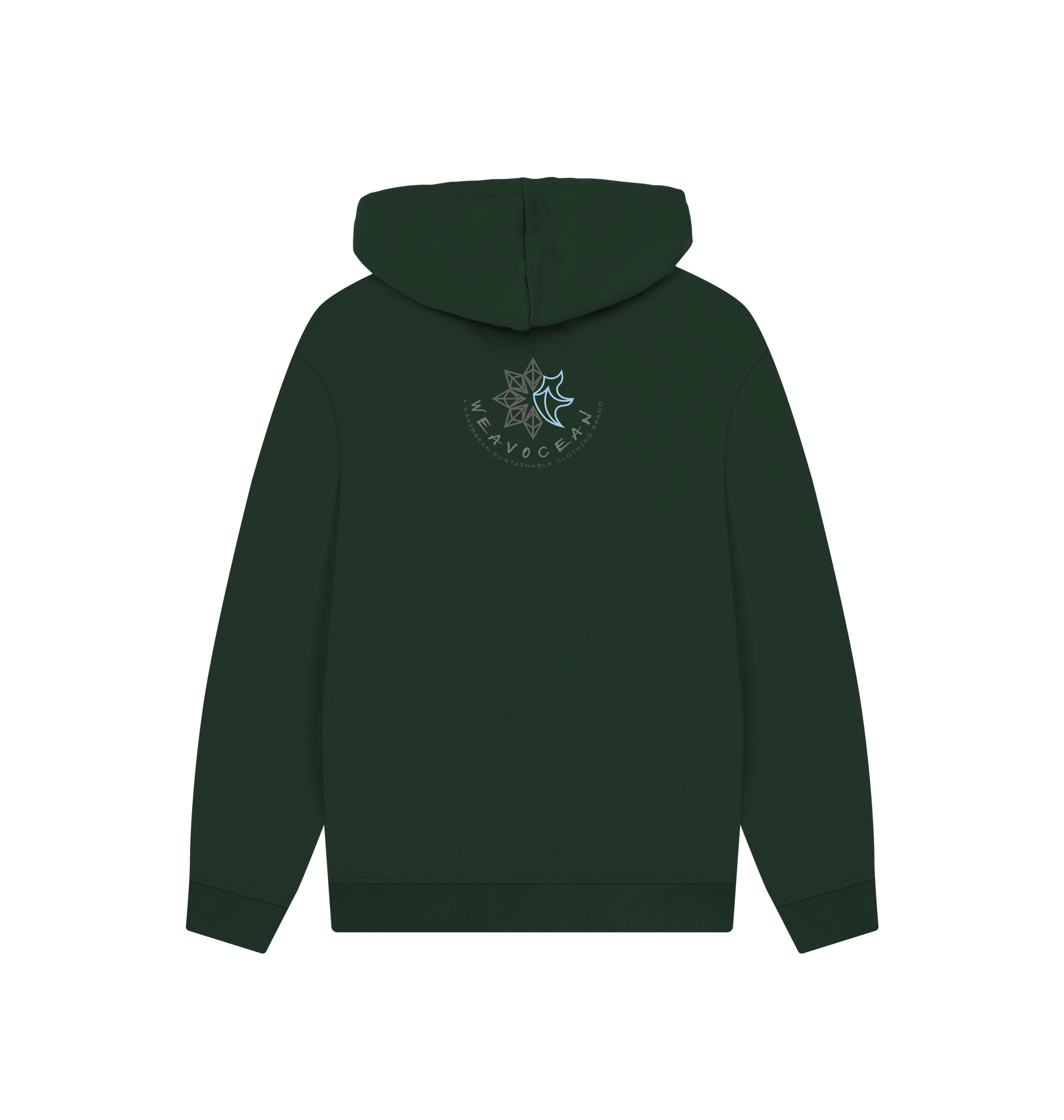 Evergreen Printed Hoody Back