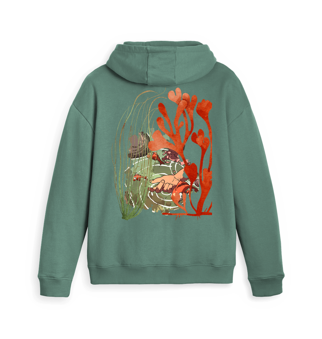 Surf Zip hoody Back