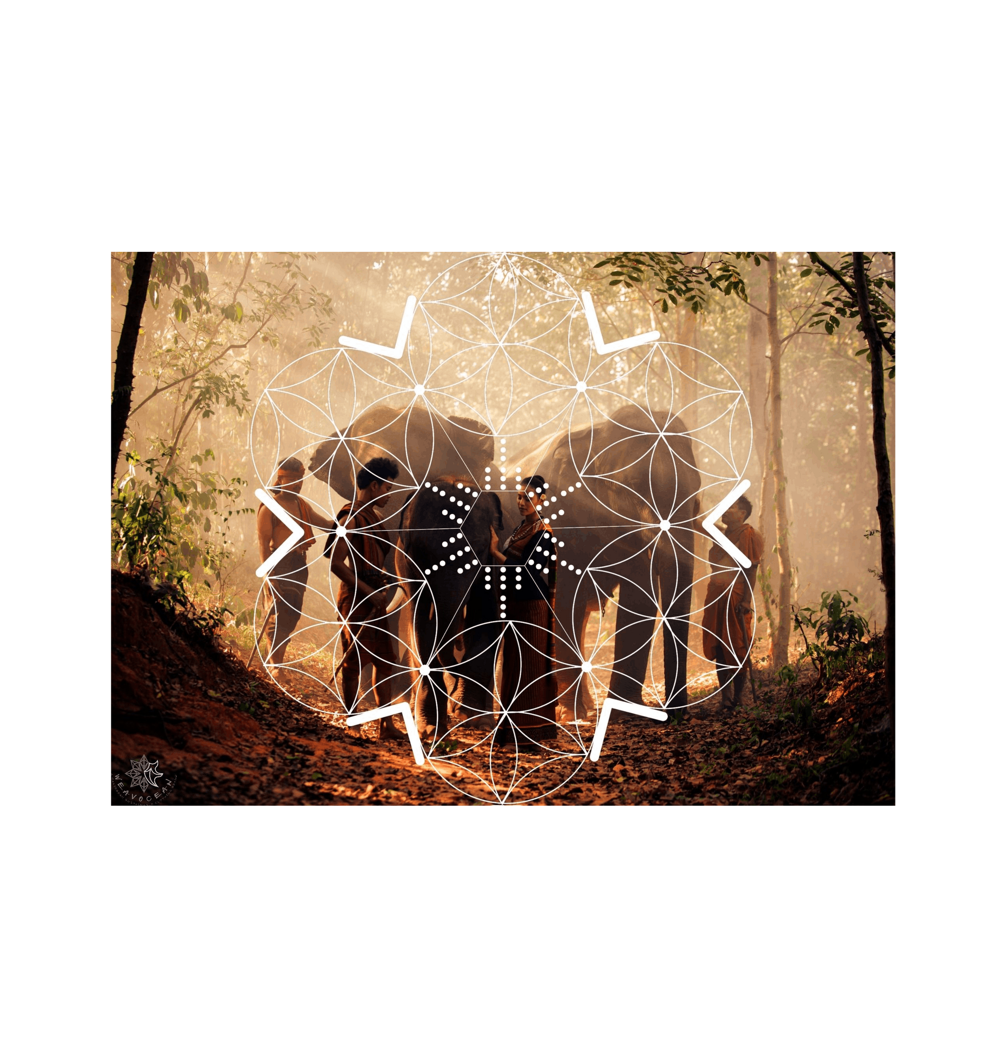 No Frame Framed art print Front