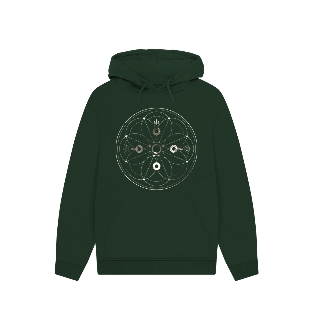 Evergreen Printed Hoody Front