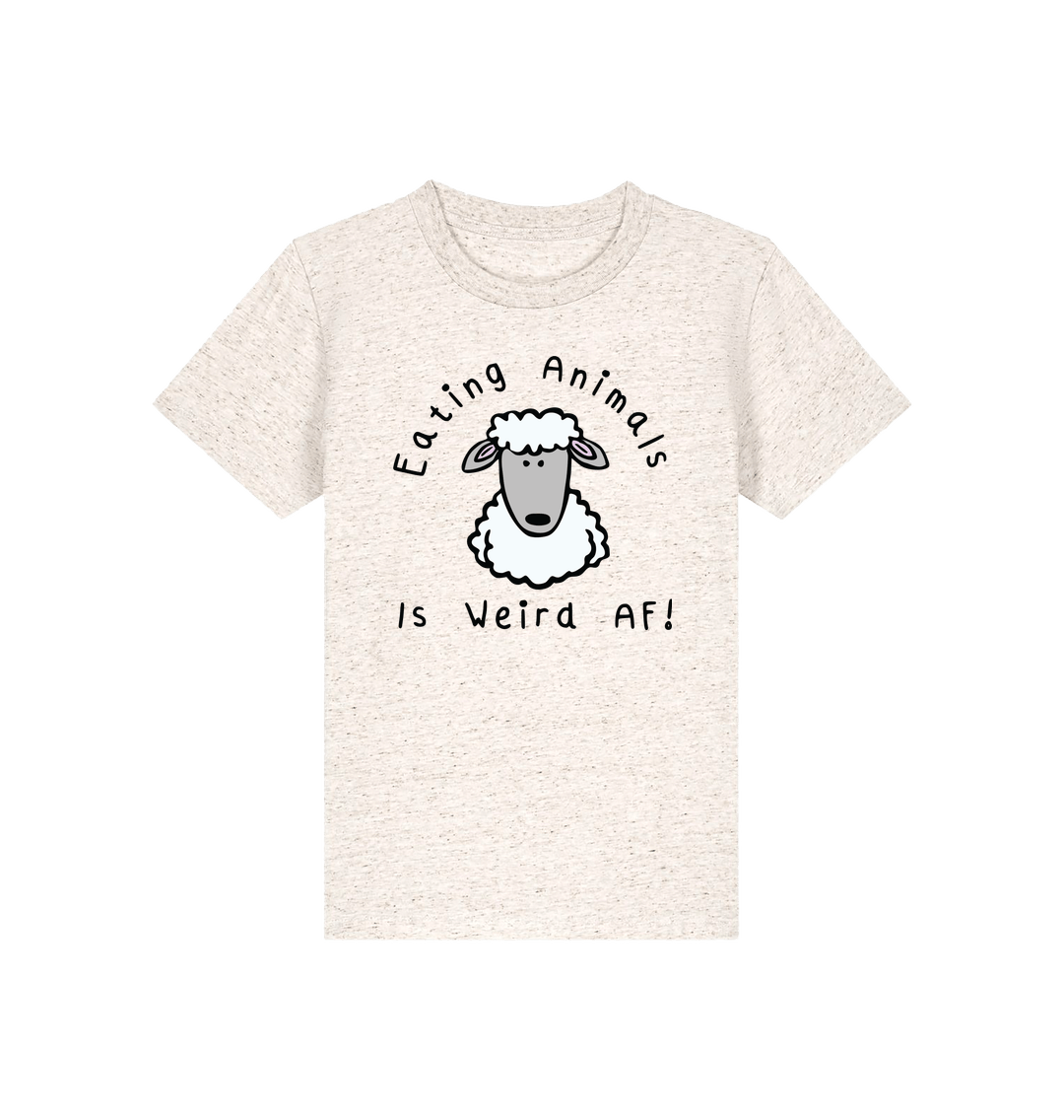 Eco Heather EATING KID TEE