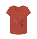 Rust Printed T-shirt