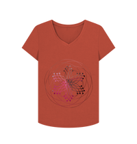 Rust Printed T-shirt