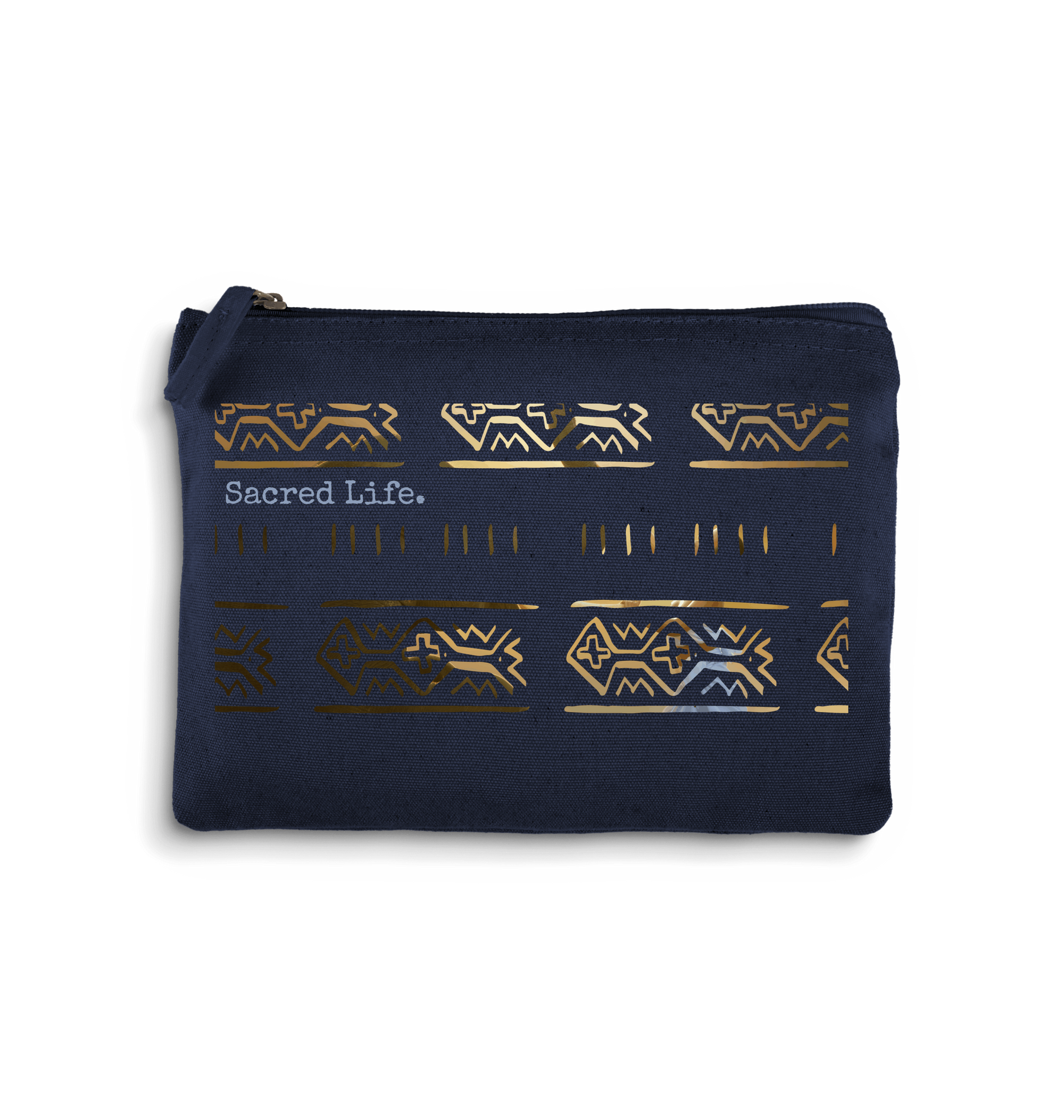 French Navy Heat Transfer Bag Front