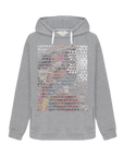 Athletic Grey Printed Sweater Front