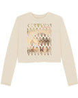 Oat Printed Boxy Jumpers Front