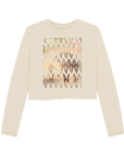 Oat Printed Boxy Jumpers Front