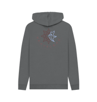 Slate Grey Printed Hoody